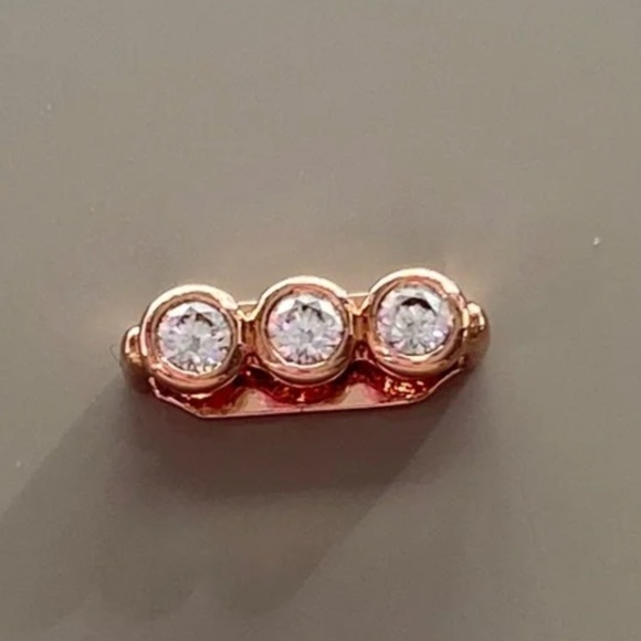 NWT Stella & Dot - Keep Collective - 3 charms on brown camouflage leather band - Picture 10 of 10